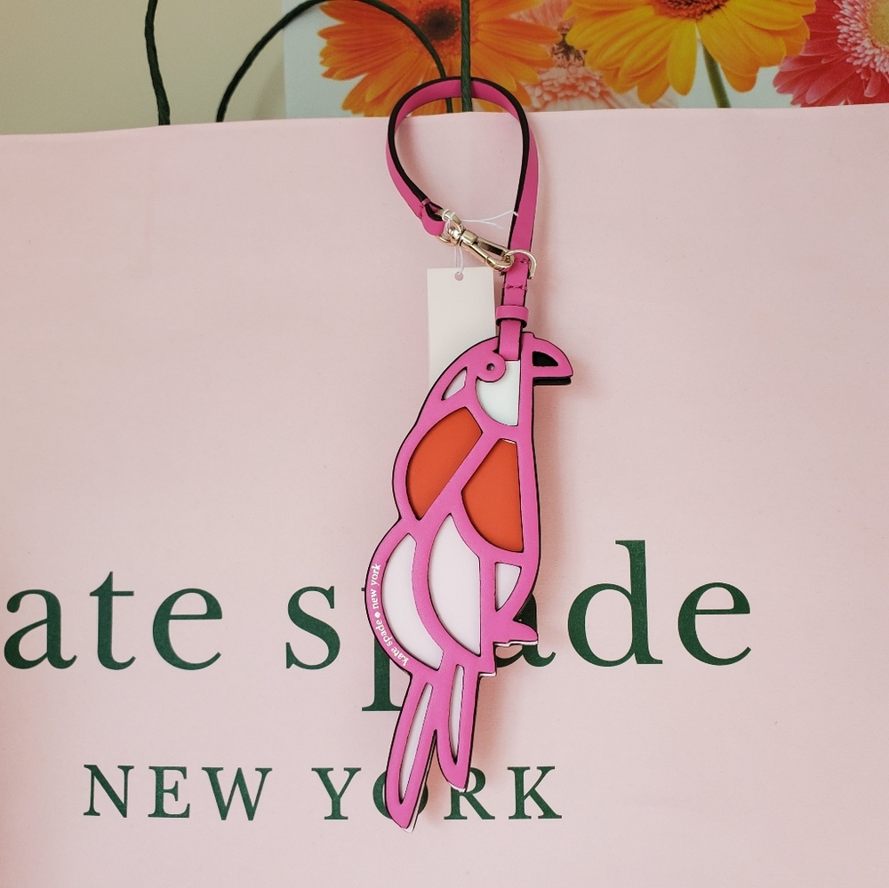 Kate Spade Parrot Bag Charm